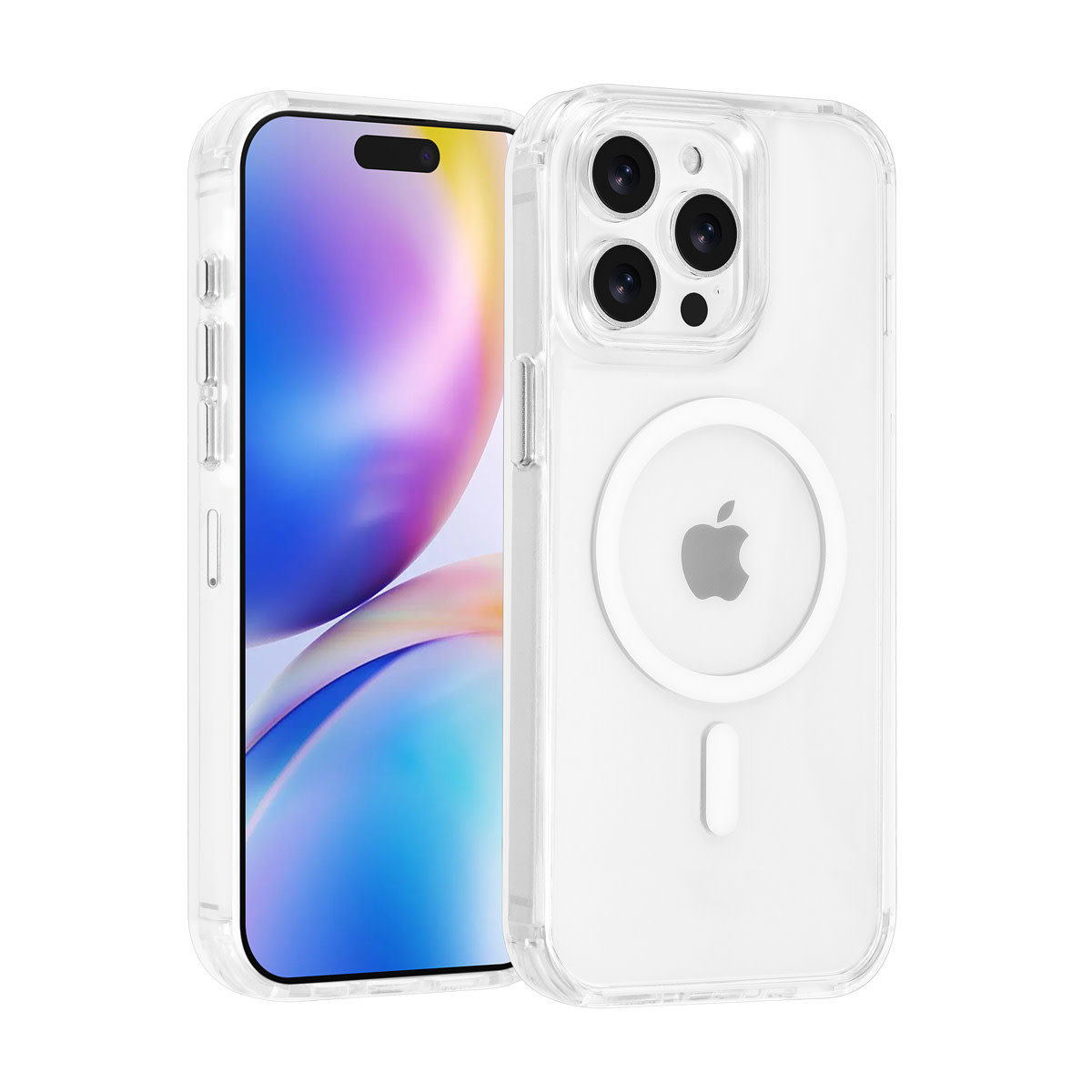 TUNIQ TUNIQ iPhone 15 Pro Max Backcover hoesje - Magsafe - Antishock - Transparant