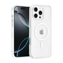 TUNIQ iPhone 16 Pro Max Back cover case - Magsafe - Antishock - Transparent
