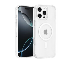 TUNIQ TUNIQ iPhone 16 Pro Max Back cover coque - Magsafe - Antishock - Transparent TUNIQ TUNIQ iPhone 16 Pro Max Back cover coque - Magsafe - Antishock - Transparent