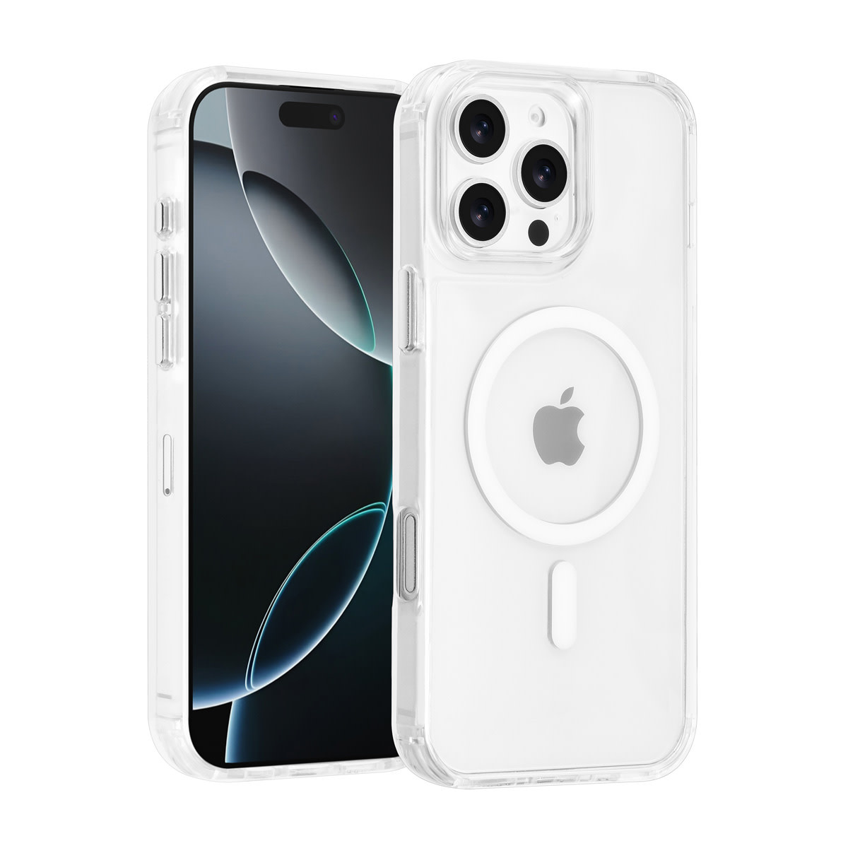 TUNIQ TUNIQ iPhone 16 Pro Max Backcover hoesje - Magsafe - Antishock - Transparant