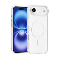 TUNIQ iPhone 17 Air Back cover case - Magsafe - Antishock - Transparent