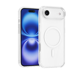 TUNIQ TUNIQ iPhone 17 Air Back-Cover hul - Magsafe - Antishock - Transparent TUNIQ TUNIQ iPhone 17 Air Back-Cover hul - Magsafe - Antishock - Transparent