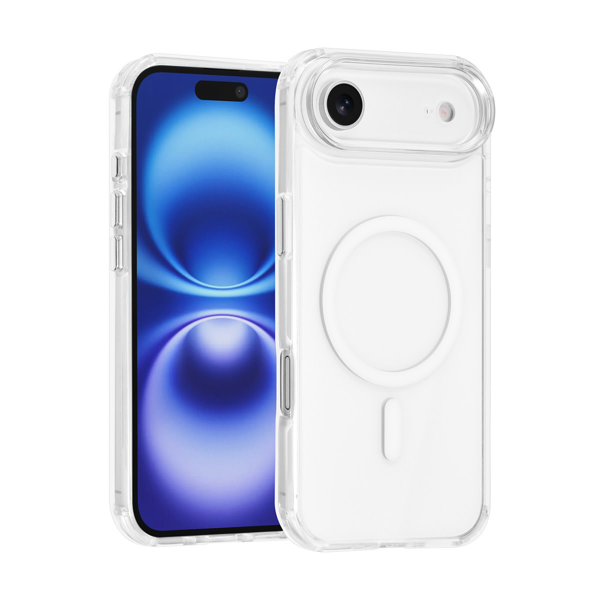 TUNIQ iPhone 17 Air Backcover hoesje - Magsafe - Antishock - Transparant