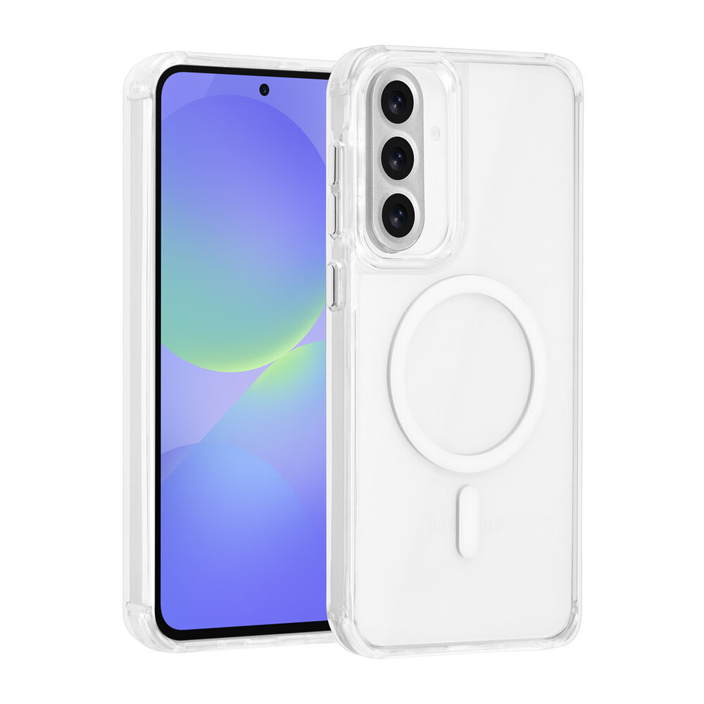 TUNIQ TUNIQ Galaxy A36 Back cover case - Magsafe - Antishock - Transparent TUNIQ TUNIQ Galaxy A36 Back cover case - Magsafe - Antishock - Transparent