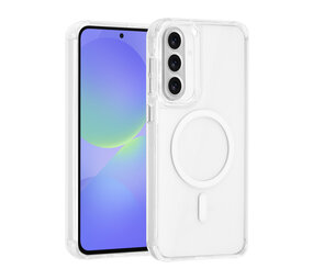 TUNIQ TUNIQ Galaxy A36 Backcover hoesje - Magsafe - Antishock - Transparant TUNIQ TUNIQ Galaxy A36 Backcover hoesje - Magsafe - Antishock - Transparant