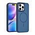 TUNIQ iPhone 15 Pro Max Backcover hoesje - Magsafe - Carbon Fiber - Shockproof - Blauw TUNIQ iPhone 15 Pro Max Backcover hoesje - Magsafe - Carbon Fiber - Shockproof - Blauw