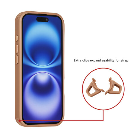 TUNIQ TUNIQ iPhone 17 Back cover coque - Magsafe - Carbon Fiber - Shockproof - Or TUNIQ TUNIQ iPhone 17 Back cover coque - Magsafe - Carbon Fiber - Shockproof - Or