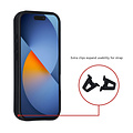 TUNIQ TUNIQ iPhone 17 Pro/iPhone 18 Pro Handyhülle MagSafe Kohlefaser Stoßfest - Schwarz