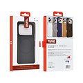 TUNIQ TUNIQ iPhone 17 Pro/iPhone 18 Pro Handyhülle MagSafe Kohlefaser Stoßfest - Schwarz