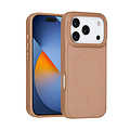 TUNIQ TUNIQ iPhone 17 Pro/iPhone 18 Pro Coque arrière MagSafe Fibre de carbone Antichoc - Doré