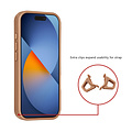 TUNIQ TUNIQ iPhone 17 Pro/iPhone 18 Pro Handyhülle MagSafe Kohlefaser Stoßfest - Gold