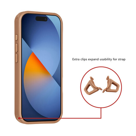 TUNIQ TUNIQ iPhone 17 Pro Back cover case - Magsafe - Carbon Fiber - Shockproof - Gold TUNIQ TUNIQ iPhone 17 Pro Back cover case - Magsafe - Carbon Fiber - Shockproof - Gold