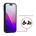 TUNIQ TUNIQ iPhone 17 Pro Max/iPhone 18 Pro Max Coque arrière MagSafe Fibre de carbone Antichoc - Noir