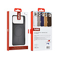 TUNIQ TUNIQ iPhone 17 Pro Max/iPhone 18 Pro Max Coque arrière MagSafe Fibre de carbone Antichoc - Noir