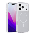 TUNIQ TUNIQ iPhone 17 Pro Max/iPhone 18 Pro Max Handyhülle MagSafe Kohlefaser Stoßfest - Weiß
