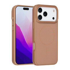 TUNIQ iPhone 17 Pro Max Back cover case - Magsafe - Carbon Fiber - Shockproof - Gold