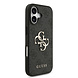 Guess Guess iPhone 17 Back cover case - 4G - Big Metal Logo - Black Guess Guess iPhone 17 Back cover case - 4G - Big Metal Logo - Black