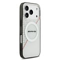 AMG AMG iPhone 17 Pro/iPhone 18 Pro Handyhülle MagSafe Zweilagig Rote Linie - Weiß