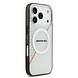 AMG AMG iPhone 17 Pro Back cover coque - Magsafe - Double Layer - Red Line - Blanc AMG AMG iPhone 17 Pro Back cover coque - Magsafe - Double Layer - Red Line - Blanc