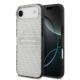 AMG AMG iPhone 17 Air Backcover hoesje - Magsafe - Double Layer - Transparent Rhombs Repeat - Wit AMG AMG iPhone 17 Air Backcover hoesje - Magsafe - Double Layer - Transparent Rhombs Repeat - Wit