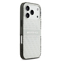 AMG AMG iPhone 17 Pro/iPhone 18 Pro Handyhülle MagSafe Zweilagig Transparentes wiederholtes Rautenmuster - Weiß