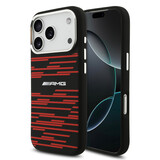 AMG AMG iPhone 17 Pro Back cover coque - Magsafe - Red Line Graphics - Noir AMG AMG iPhone 17 Pro Back cover coque - Magsafe - Red Line Graphics - Noir