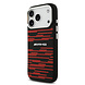 AMG AMG iPhone 17 Pro Back cover coque - Magsafe - Red Line Graphics - Noir AMG AMG iPhone 17 Pro Back cover coque - Magsafe - Red Line Graphics - Noir