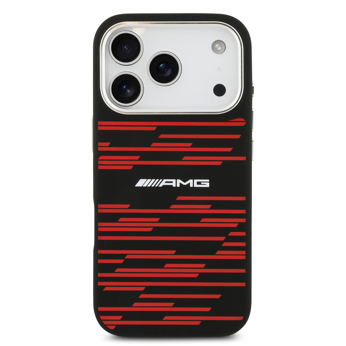 AMG AMG iPhone 17 Pro Backcover hoesje - Magsafe - Red Line Graphics - Zwart, foto 3 van 6