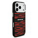AMG AMG iPhone 17 Pro Back cover coque - Magsafe - Red Line Graphics - Noir AMG AMG iPhone 17 Pro Back cover coque - Magsafe - Red Line Graphics - Noir