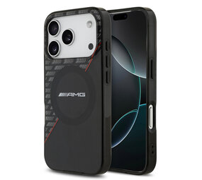 AMG AMG iPhone 17 Pro Back cover coque - Magsafe - Double Layer - Red Line - Noir AMG AMG iPhone 17 Pro Back cover coque - Magsafe - Double Layer - Red Line - Noir