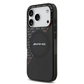 AMG AMG iPhone 17 Pro/iPhone 18 Pro Coque arrière MagSafe Double couche Ligne rouge - Noir