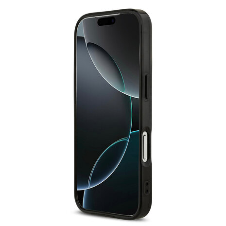 AMG AMG iPhone 17 Pro Backcover hoesje - Magsafe - Double Layer - Red Line - Zwart AMG AMG iPhone 17 Pro Backcover hoesje - Magsafe - Double Layer - Red Line - Zwart