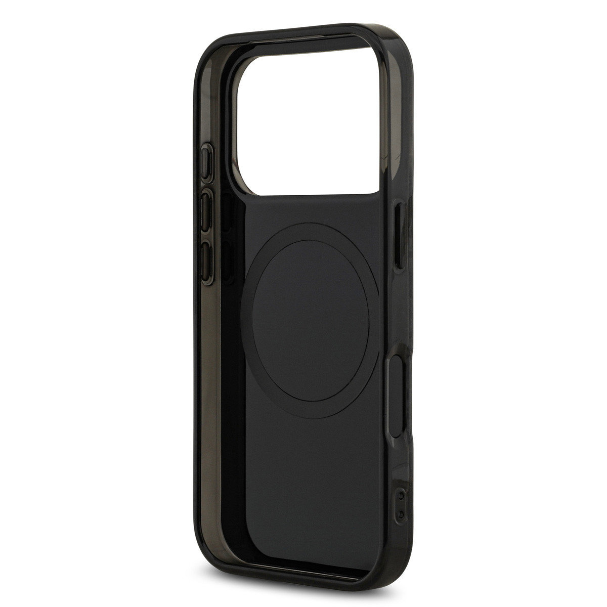 AMG AMG iPhone 17 Pro Backcover hoesje - Magsafe - Double Layer - Red Line - Zwart, foto 6 van 6