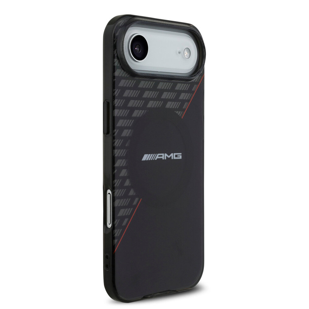 AMG AMG iPhone 17 Air Back cover case - Magsafe - Double Layer - Red Line - Black AMG AMG iPhone 17 Air Back cover case - Magsafe - Double Layer - Red Line - Black