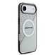 AMG AMG iPhone 17 Air Backcover hoesje - Magsafe - Double Layer - Red Line - Wit