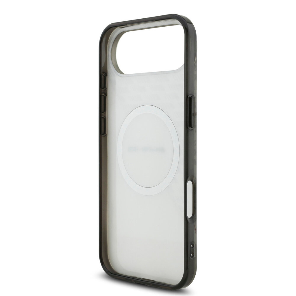 AMG AMG iPhone 17 Air Backcover hoesje - Magsafe - Double Layer - Red Line - Wit