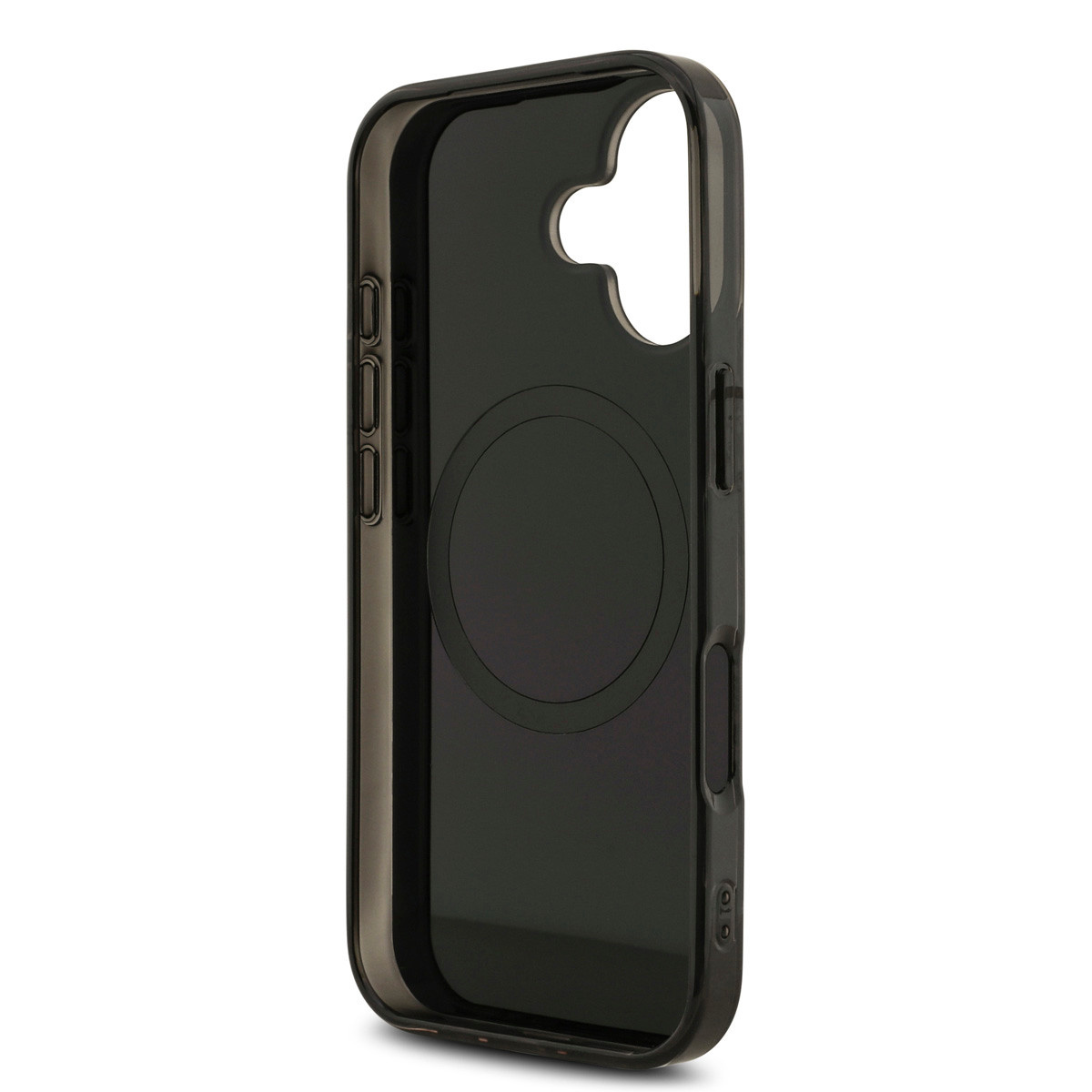 AMG AMG iPhone 17 Backcover hoesje - Magsafe - Double Layer - Red Line - Zwart, foto 6 van 6