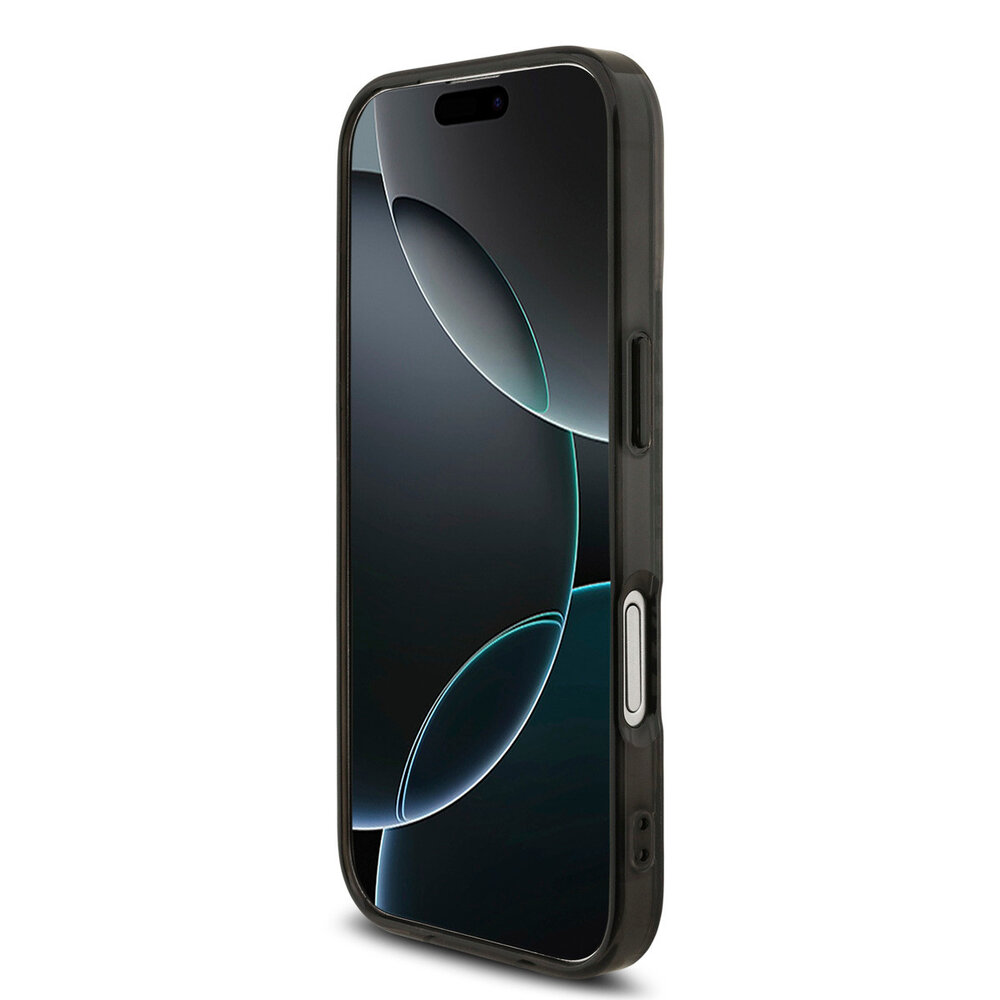 AMG AMG iPhone 17 Back-Cover hul - Magsafe - Double Layer - Yellow Line - Schwarz AMG AMG iPhone 17 Back-Cover hul - Magsafe - Double Layer - Yellow Line - Schwarz