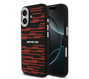 AMG AMG iPhone 17 Back cover case - Magsafe - Red Line Graphics - Black AMG AMG iPhone 17 Back cover case - Magsafe - Red Line Graphics - Black