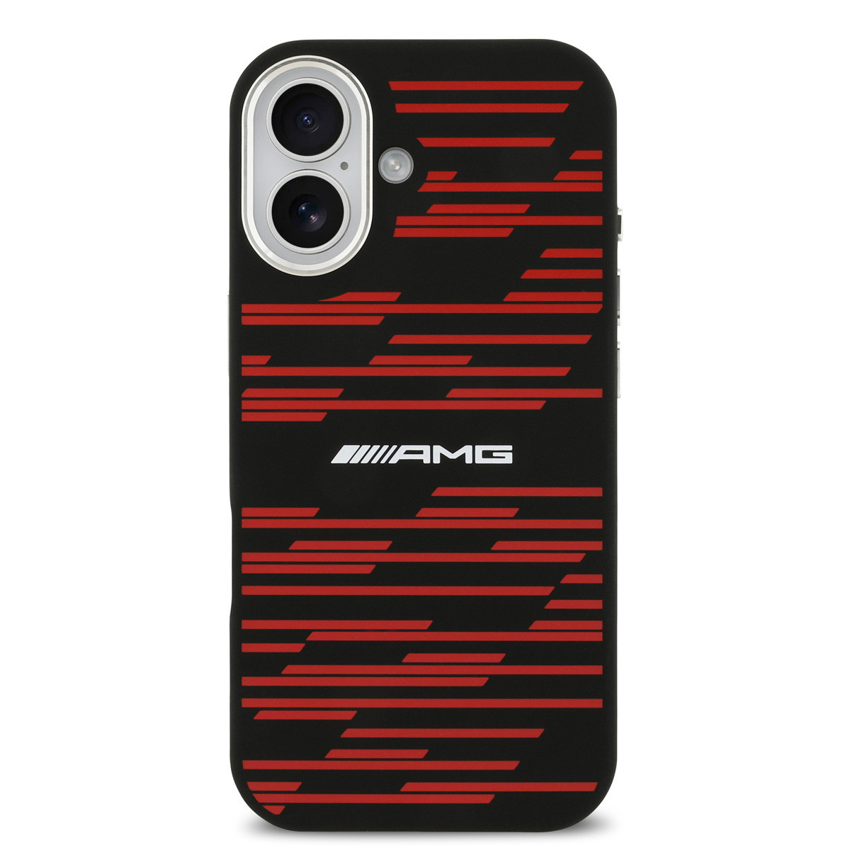 AMG AMG iPhone 17 Backcover hoesje - Magsafe - Red Line Graphics - Zwart, foto 3 van 6