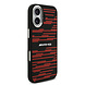 AMG AMG iPhone 17 Backcover hoesje - Magsafe - Red Line Graphics - Zwart AMG AMG iPhone 17 Backcover hoesje - Magsafe - Red Line Graphics - Zwart