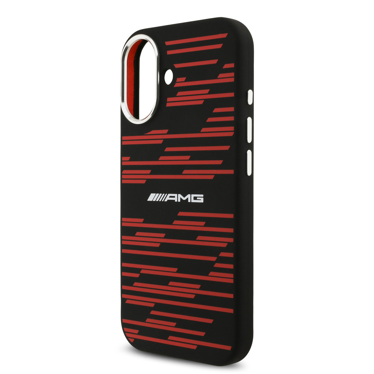 AMG AMG iPhone 17 Backcover hoesje - Magsafe - Red Line Graphics - Zwart, foto 5 van 6