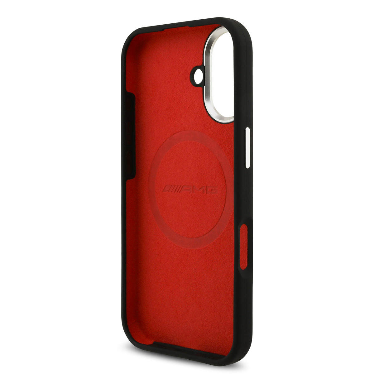 AMG AMG iPhone 17 Backcover hoesje - Magsafe - Red Line Graphics - Zwart, foto 6 van 6