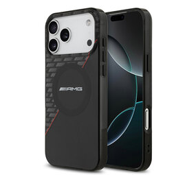 AMG AMG iPhone 17 Pro Max Back-Cover hul - Magsafe - Double Layer - Red Line - Schwarz AMG AMG iPhone 17 Pro Max Back-Cover hul - Magsafe - Double Layer - Red Line - Schwarz