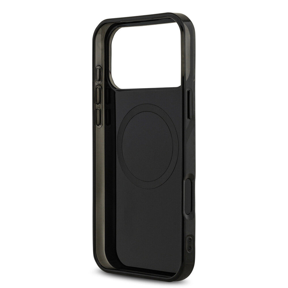 AMG AMG iPhone 17 Pro Max Backcover hoesje - Magsafe - Double Layer - Red Line - Zwart AMG AMG iPhone 17 Pro Max Backcover hoesje - Magsafe - Double Layer - Red Line - Zwart