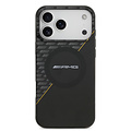 AMG AMG iPhone 17 Pro Max/iPhone 18 Pro Max Handyhülle MagSafe Zweilagig Gelbe Linie - Schwarz