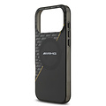 AMG AMG iPhone 17 Pro Max/iPhone 18 Pro Max Handyhülle MagSafe Zweilagig Gelbe Linie - Schwarz