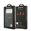 AMG AMG iPhone 17 Pro Max/iPhone 18 Pro Max Coque arrière MagSafe Double couche Ligne jaune - Noir