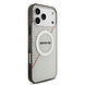AMG AMG iPhone 17 Pro Max Back cover coque - Magsafe - Double Layer - Red Line - Blanc AMG AMG iPhone 17 Pro Max Back cover coque - Magsafe - Double Layer - Red Line - Blanc