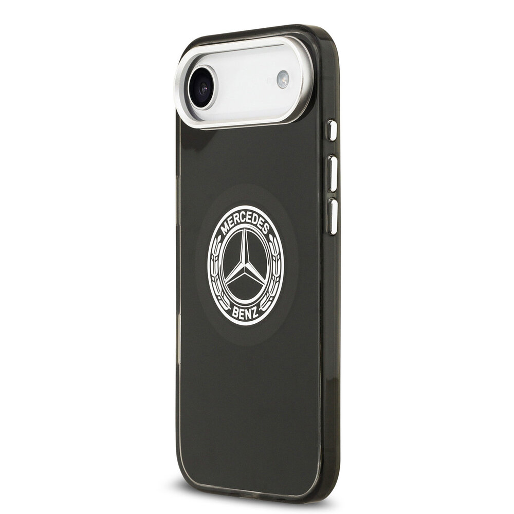 Mercedes-Benz Mercedes-Benz iPhone 17 Air Backcover hoesje - Magsafe - Double Layer - Vintage Logo - Zwart Mercedes-Benz Mercedes-Benz iPhone 17 Air Backcover hoesje - Magsafe - Double Layer - Vintage Logo - Zwart